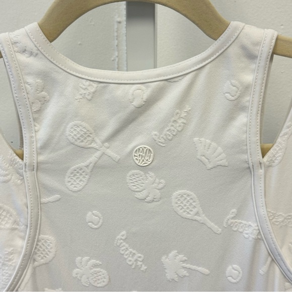 NWT Lilly Pulitzer UPF 50+ Delphina Tennis Dress White Small Athleisure - Picture 9 of 15